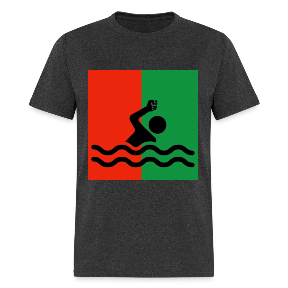 Swim 2 Fight Classic T-Shirt - heather black