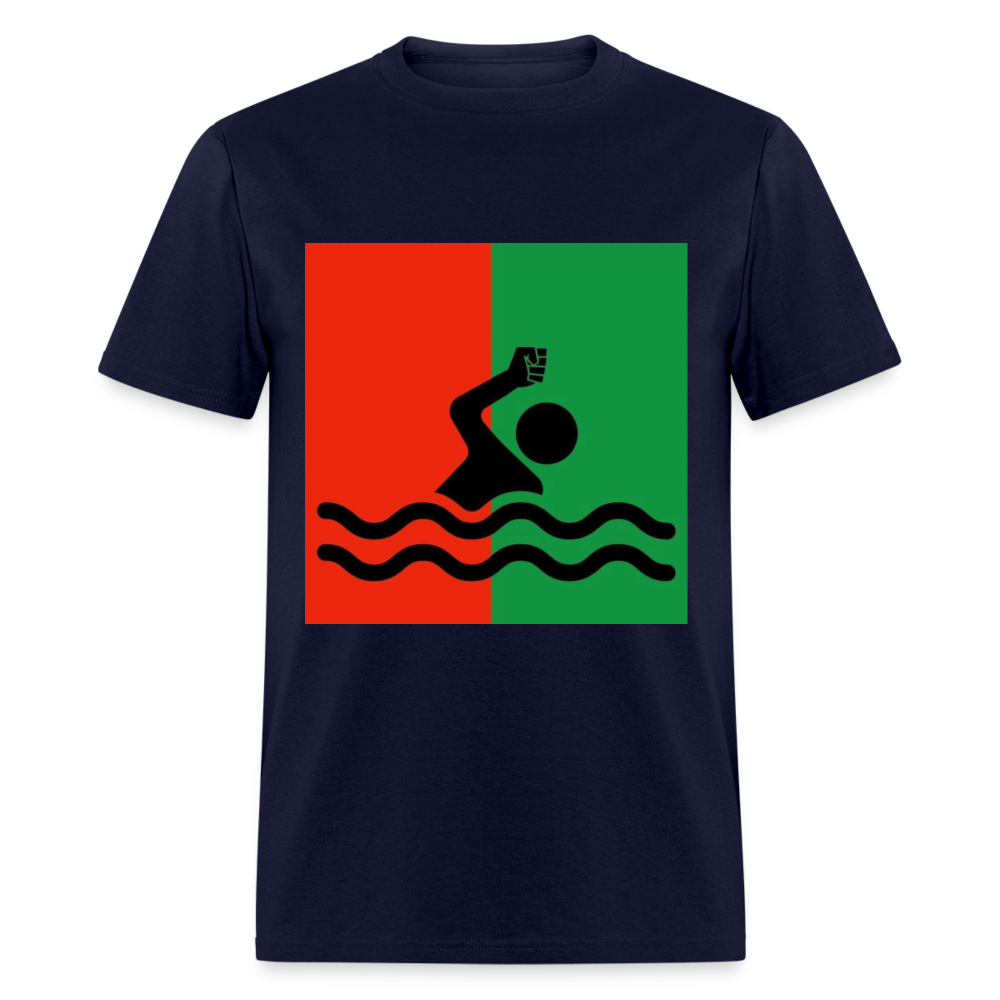 Swim 2 Fight Classic T-Shirt - navy
