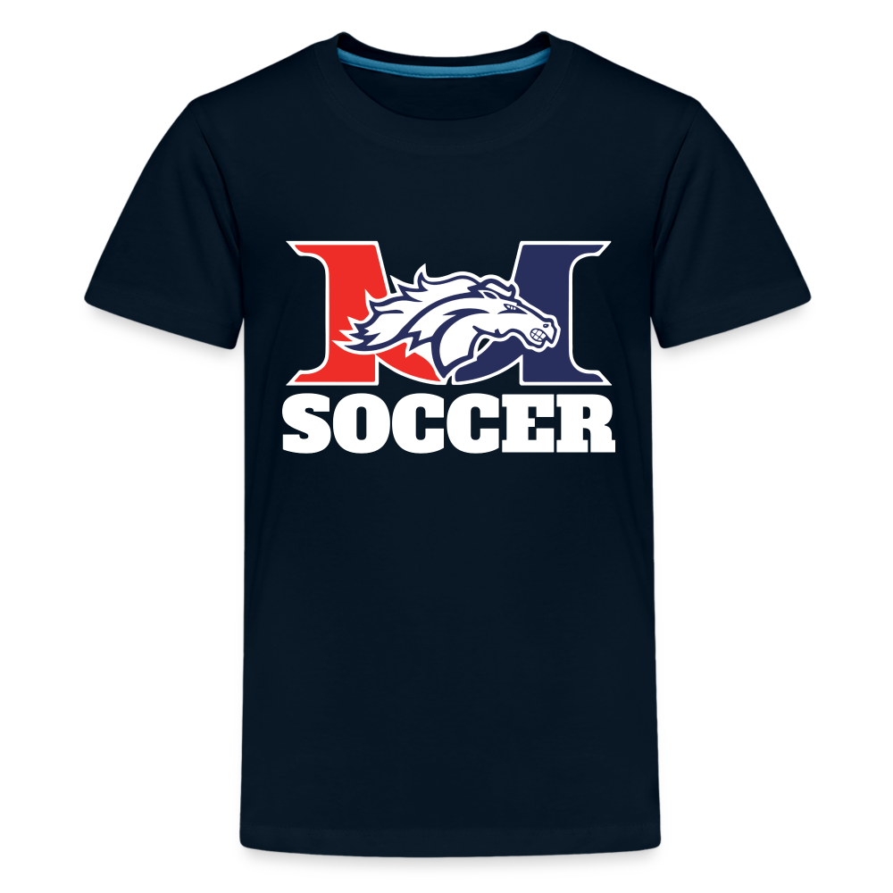 Marlboro Soccer Premium Youth T-Shirt - deep navy