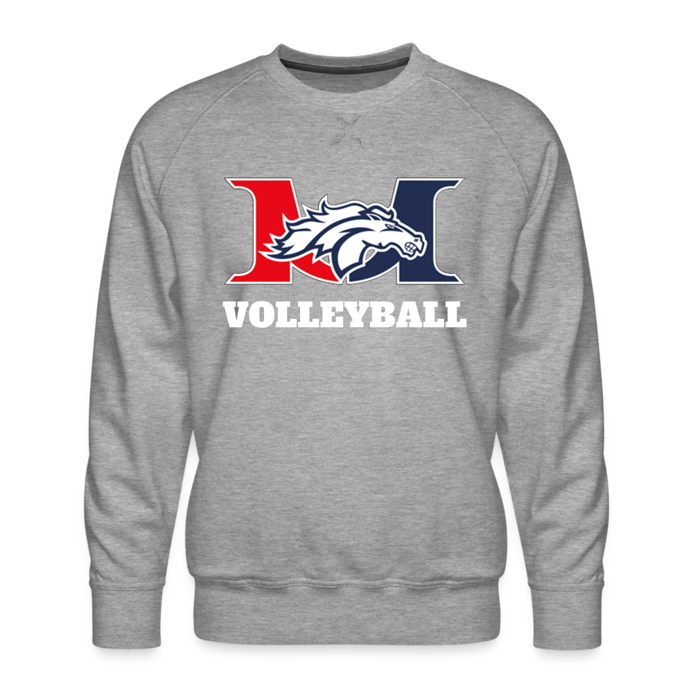 Marlboro Men’s Premium Volleyball Sweatshirt DTF - heather grey