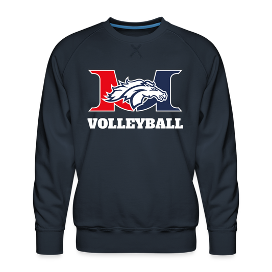 Marlboro Men’s Premium Volleyball Sweatshirt DTF - navy