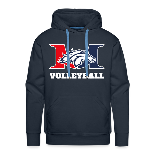 Marlboro Volleyball Men’s Premium Hoodie DTF - navy