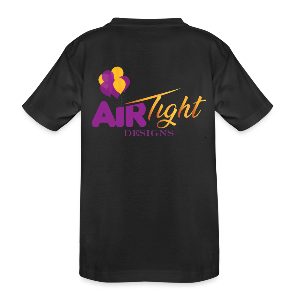 Air Tight Toddler Premium T  Shirt DTF - black