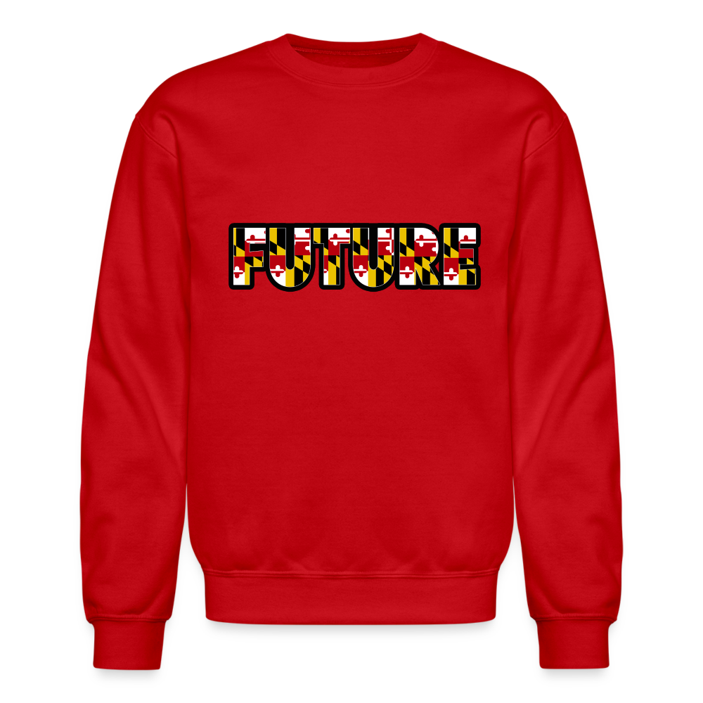 Future Unisex Sweatshirt by Gildan DTF - red
