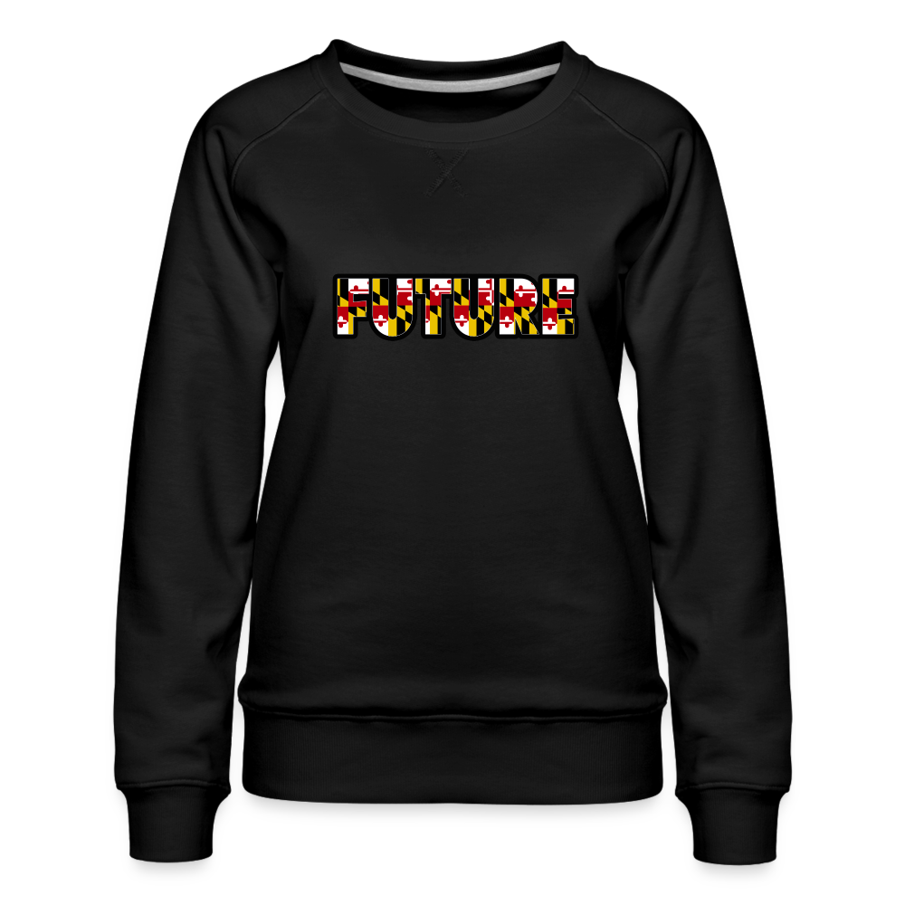 Future Women's Premium Sweatshirt DTF - black