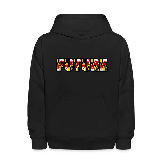 FUTURE Kids' Hoodie DTF - black