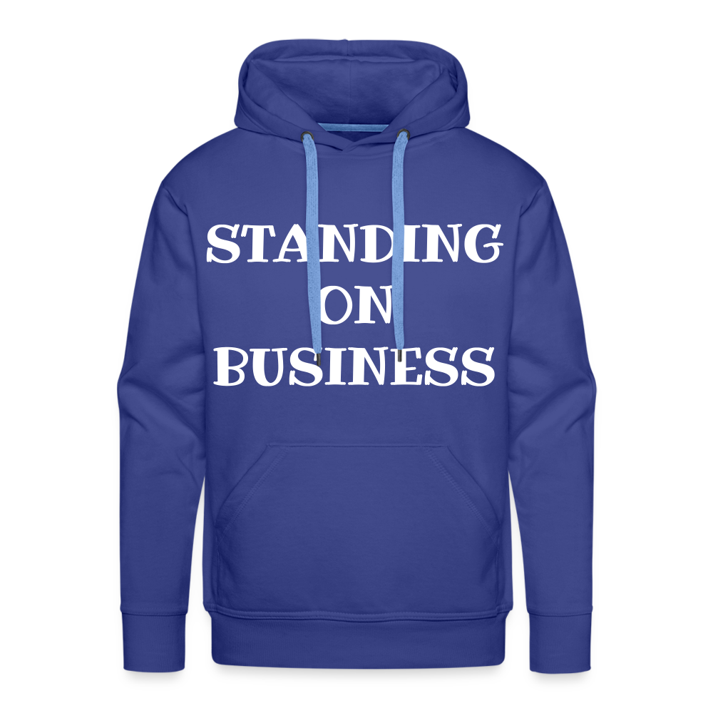 STANDING ON BUSINESS Men's Premium Hoodie 4 DTF - royal blue