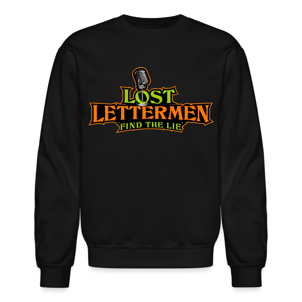 Lost Letterman Heavyweight Sweatshirt DTF - black