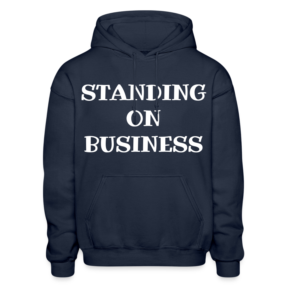 STANDING ON BUSINESS Men's Heavyweight Hoodie 2 DTF - navy