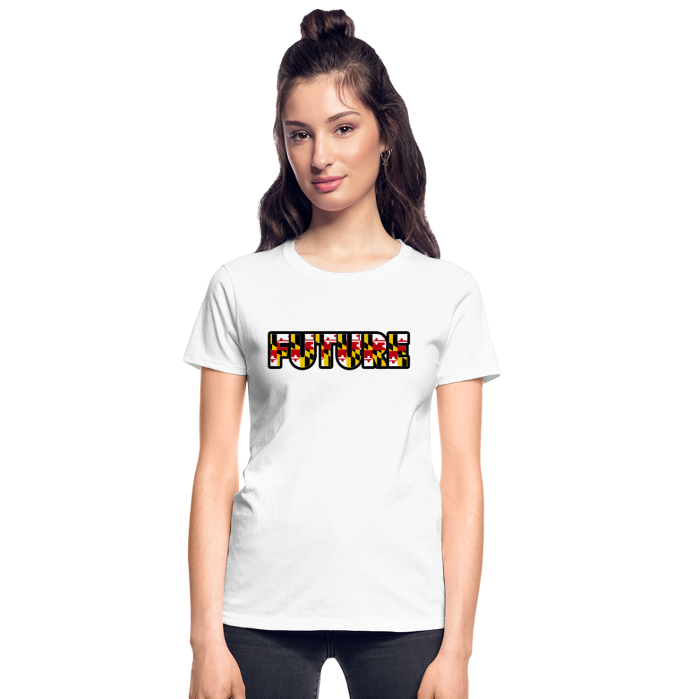 FUTURE Women's Ultra Cotton  T Shirt  DTF - white