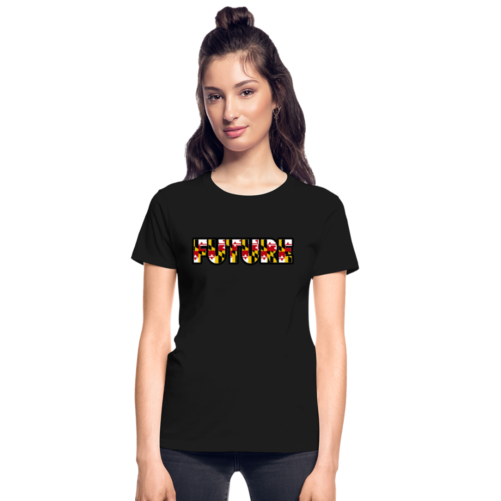 FUTURE Women's Ultra Cotton  T Shirt  DTF - black