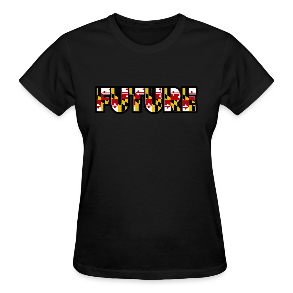 FUTURE Women's Ultra Cotton  T Shirt  DTF - black