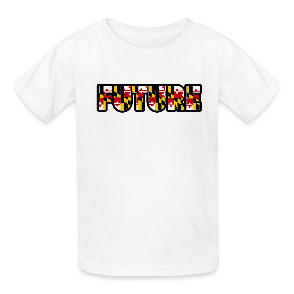 FUTURE Ultra Cotton Youth T-Shirt  DTF - white