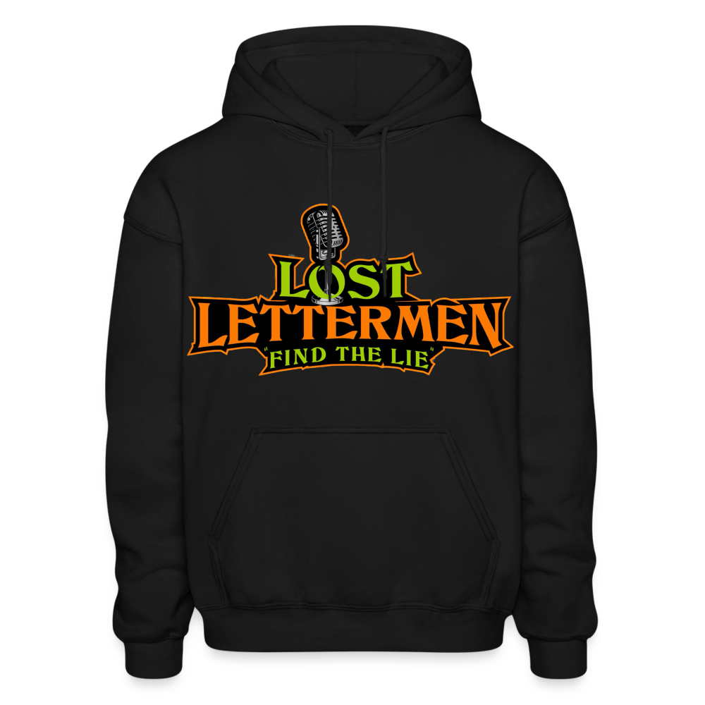 Lost Letterman Heavyweight Hoodie DTF - black