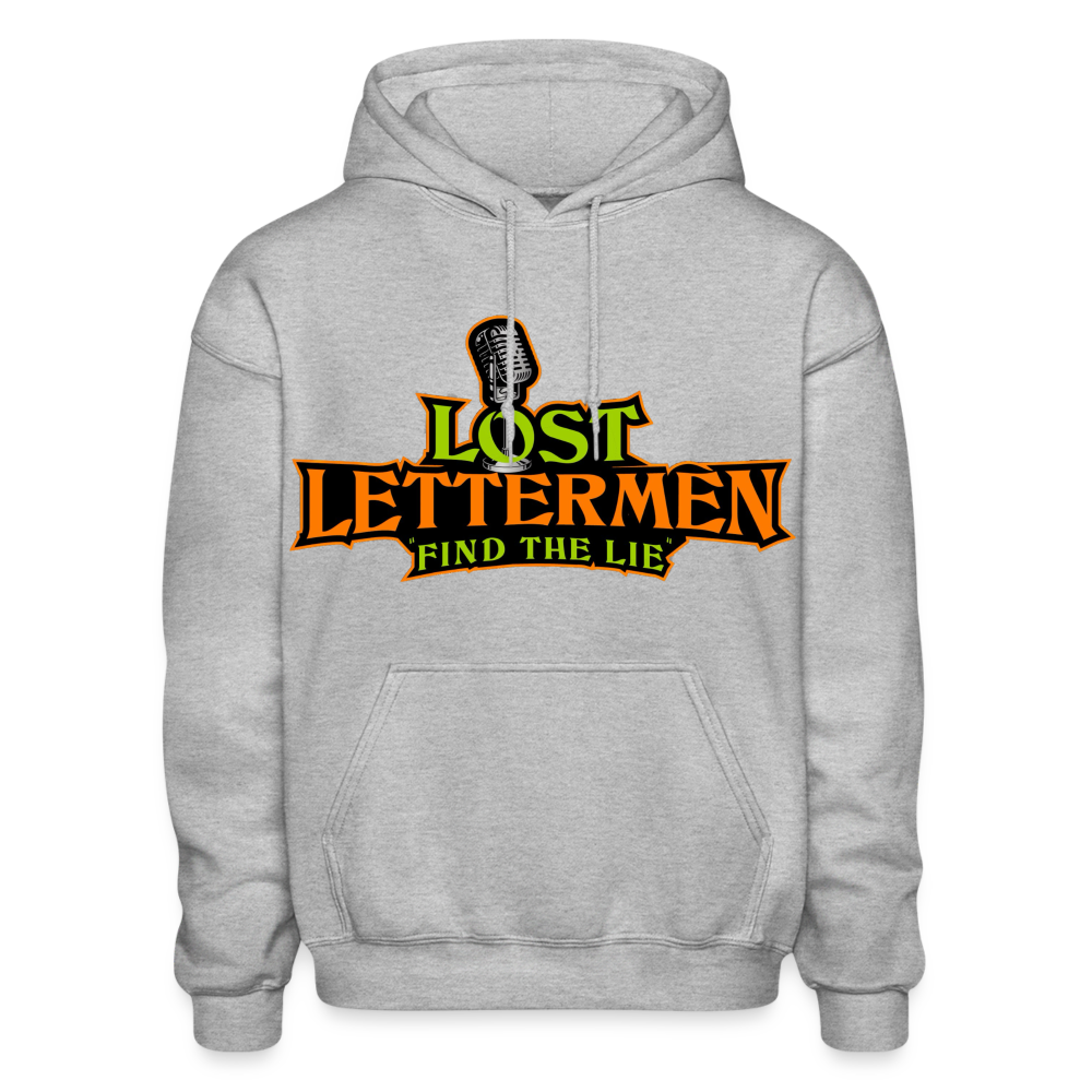 Lost Letterman Heavyweight Hoodie DTF - heather gray