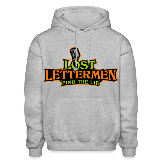 Lost Letterman Heavyweight Hoodie DTF - heather gray