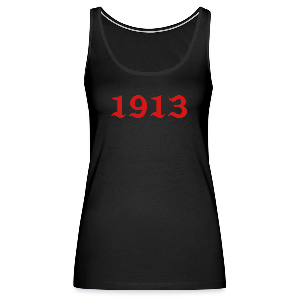 1913 Women’s Premium Tank Top DTF - black
