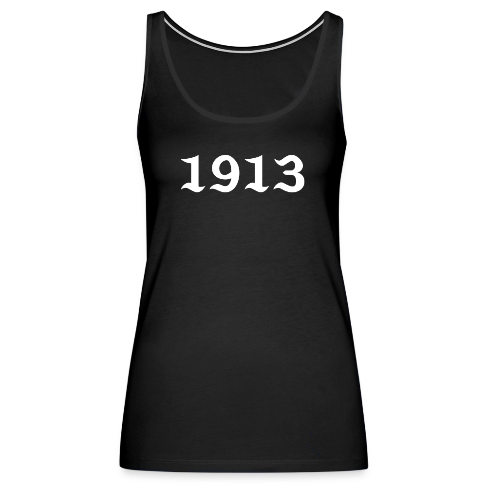 1913 Women’s Premium Tank Top 2 DTF - black