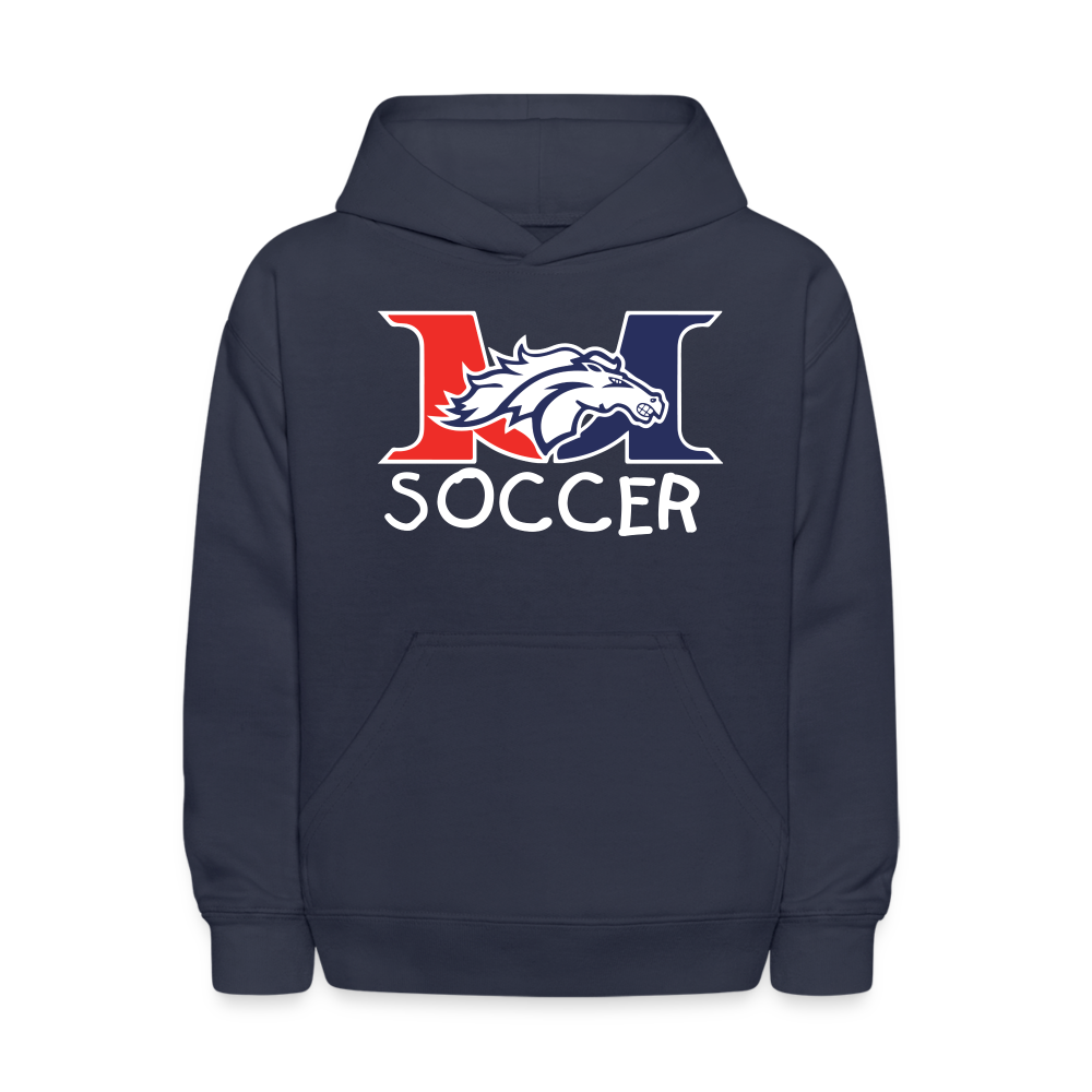 MARLBORO Kids' Soccer Hoodie DTF - navy