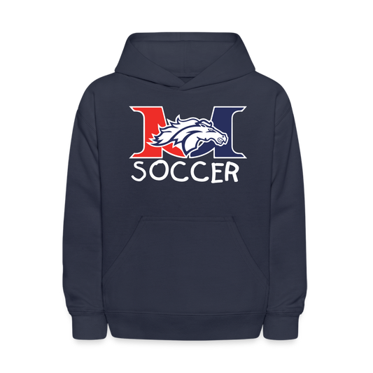 MARLBORO Kids' Soccer Hoodie DTF - navy