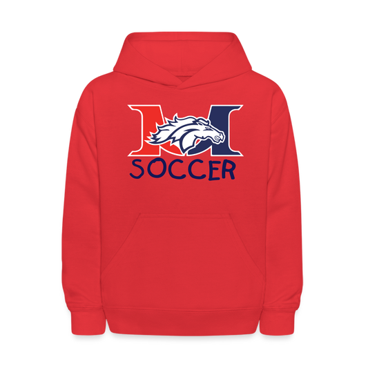 MARLBORO Kids' Soccer Hoodie 2 DTF - red