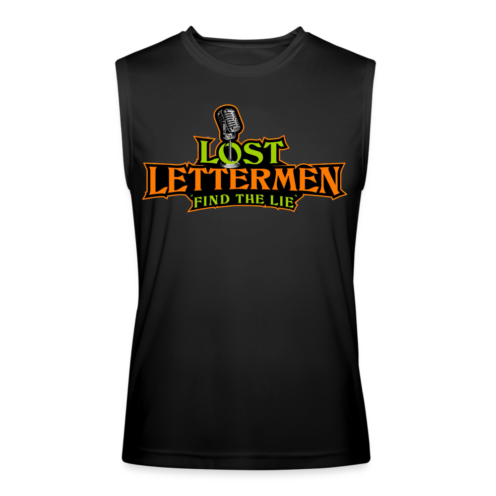 Lost Letterman DTF Men's Performance Sleeveless - black