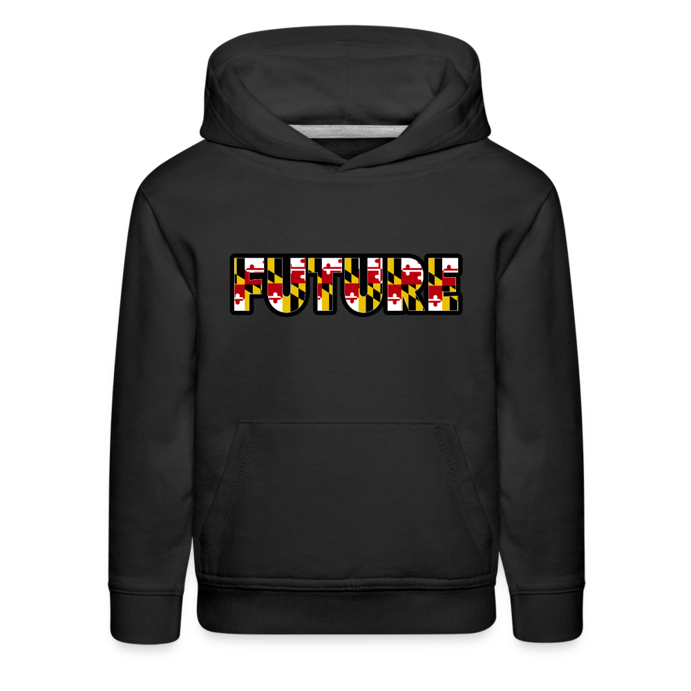 FUTURE Kids‘ Premium Hoodie DTF 3 - black