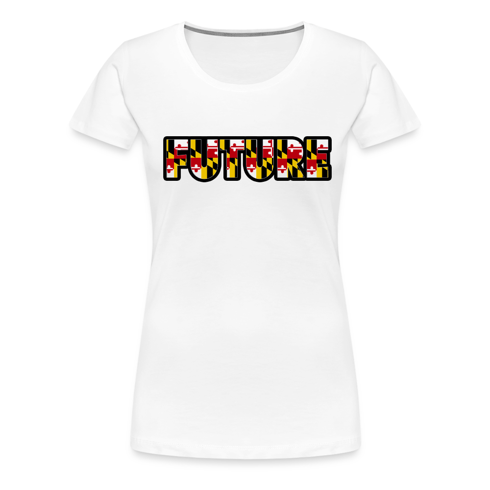 FUTURE Women’s Premium T Shirt DD - white