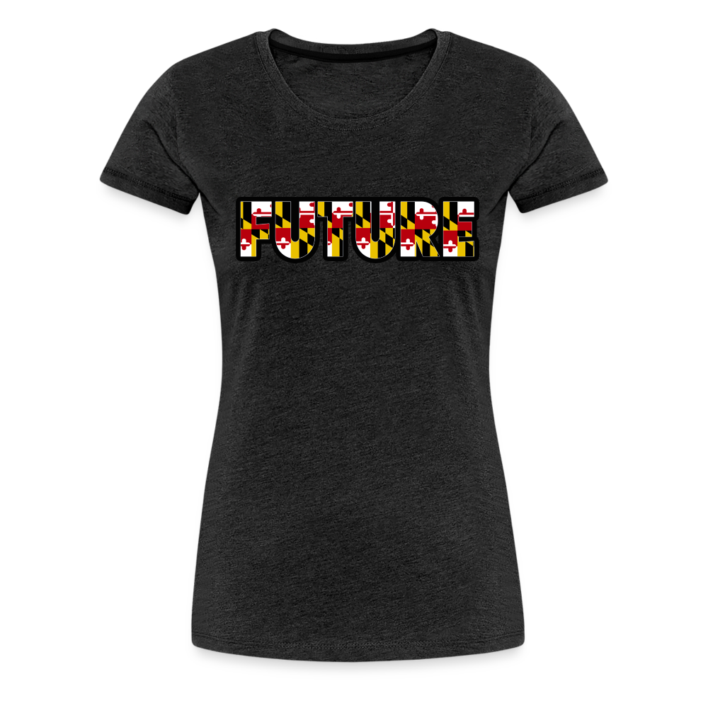 FUTURE Women’s Premium T Shirt DD - charcoal grey