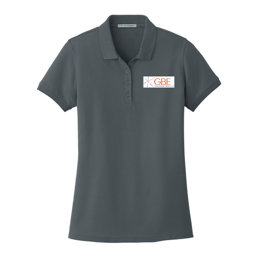 GBE white patch Port Authority® Ladies Core Classic Pique Polo