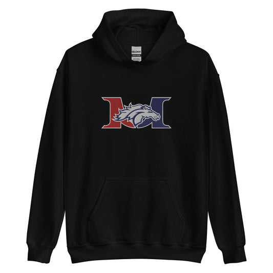 Marlboro Mustang Embroidery Hoodie