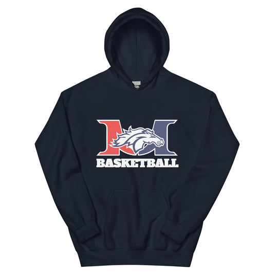 Marlboro Basketball Unisex Hoodie DTG W2