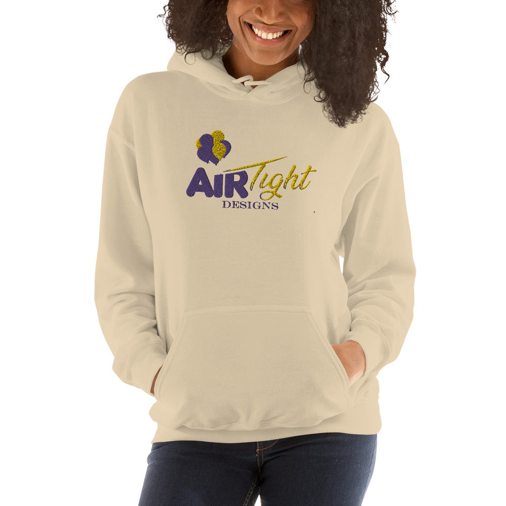 Air Tight Design Embroidered Unisex Hoodie
