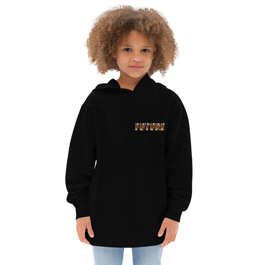 FUTURE EMBROIDERED Kids fleece hoodie
