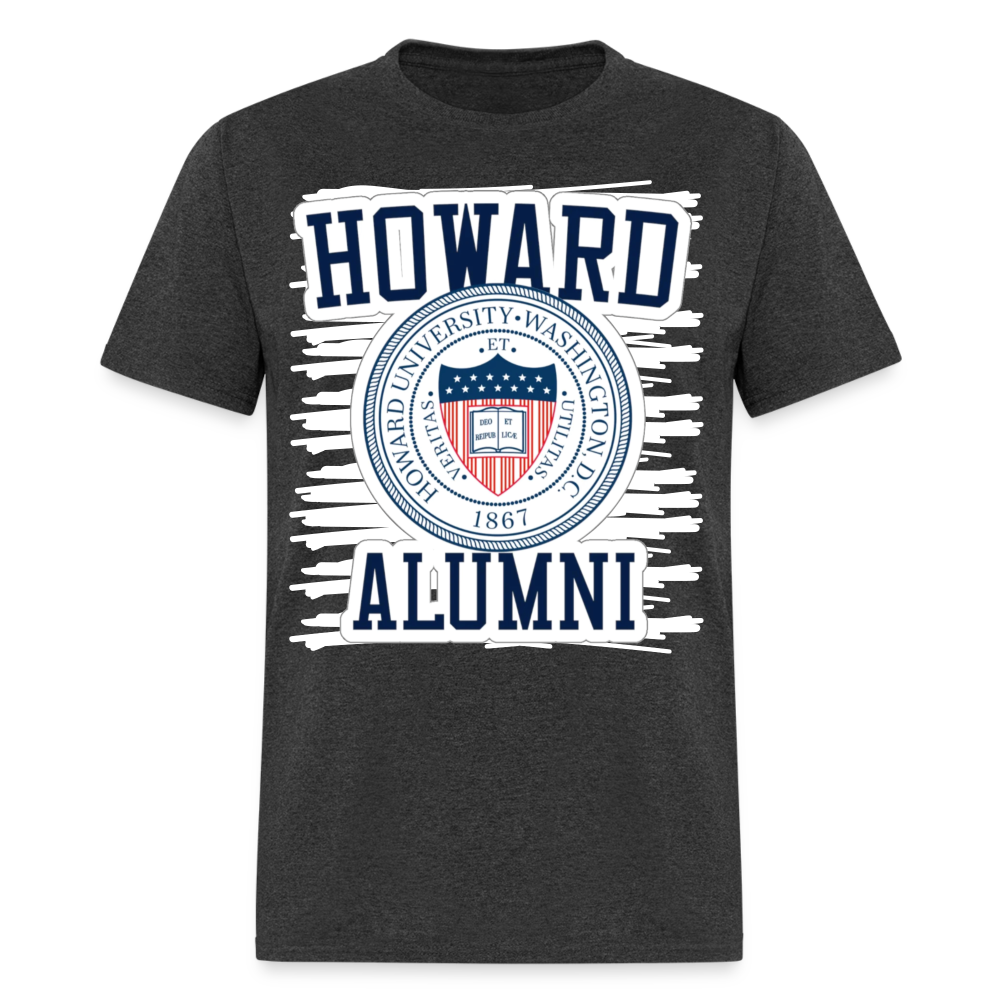 Howard Univ. Classic T-Shirt - heather black