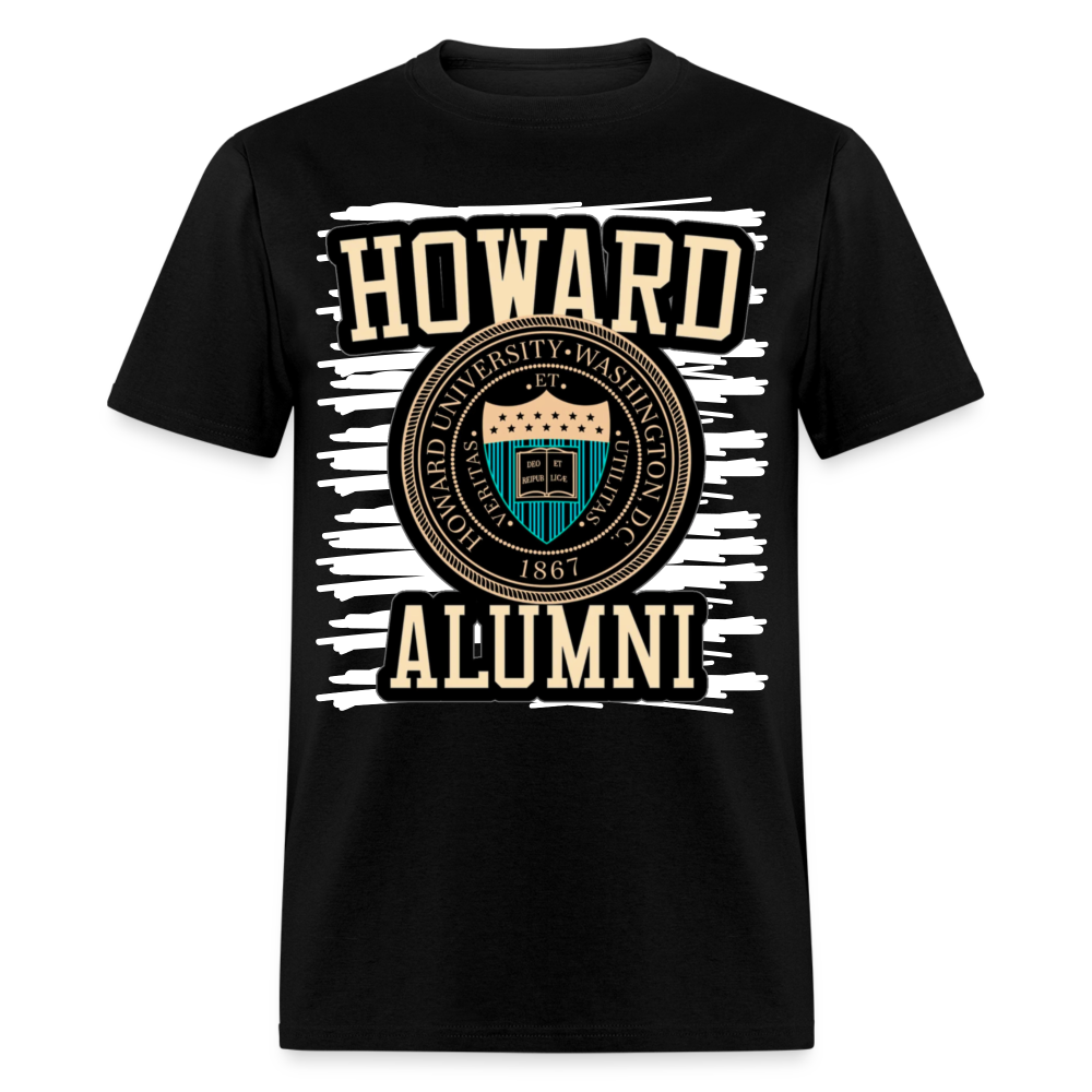 Howard Univ. Alumni Classic T-Shirt - black