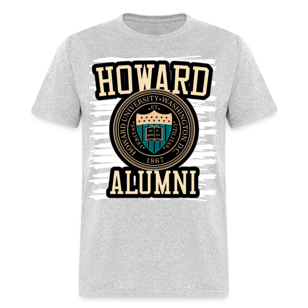 Howard Univ. Alumni Classic T-Shirt - heather gray