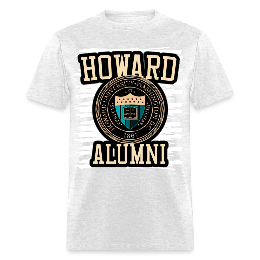 Howard Univ. Alumni Classic T-Shirt - light heather gray