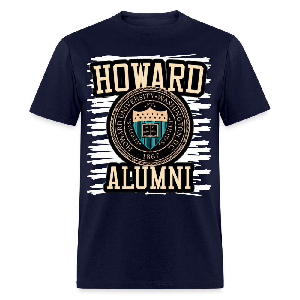 Howard Univ. Alumni Classic T-Shirt - navy