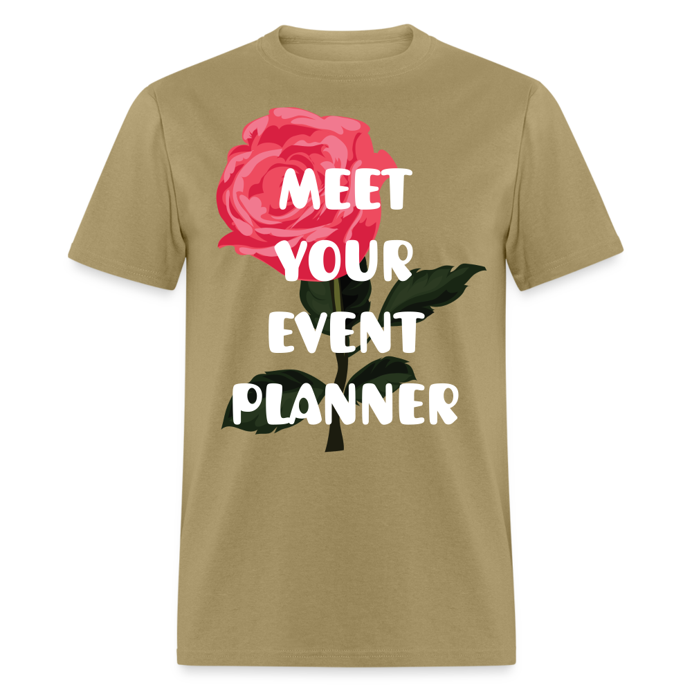 Event Planner Classic T-Shirt - khaki