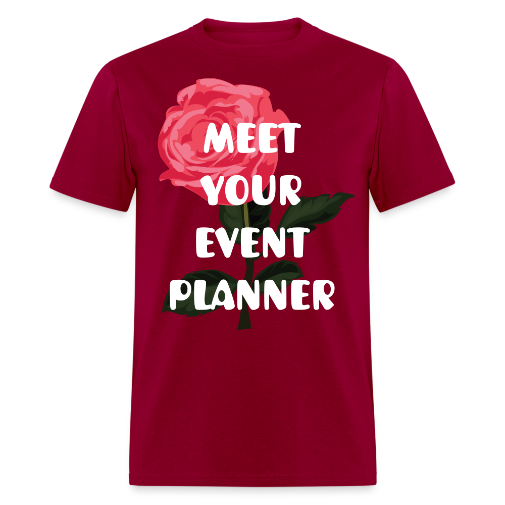 Event Planner Classic T-Shirt - dark red