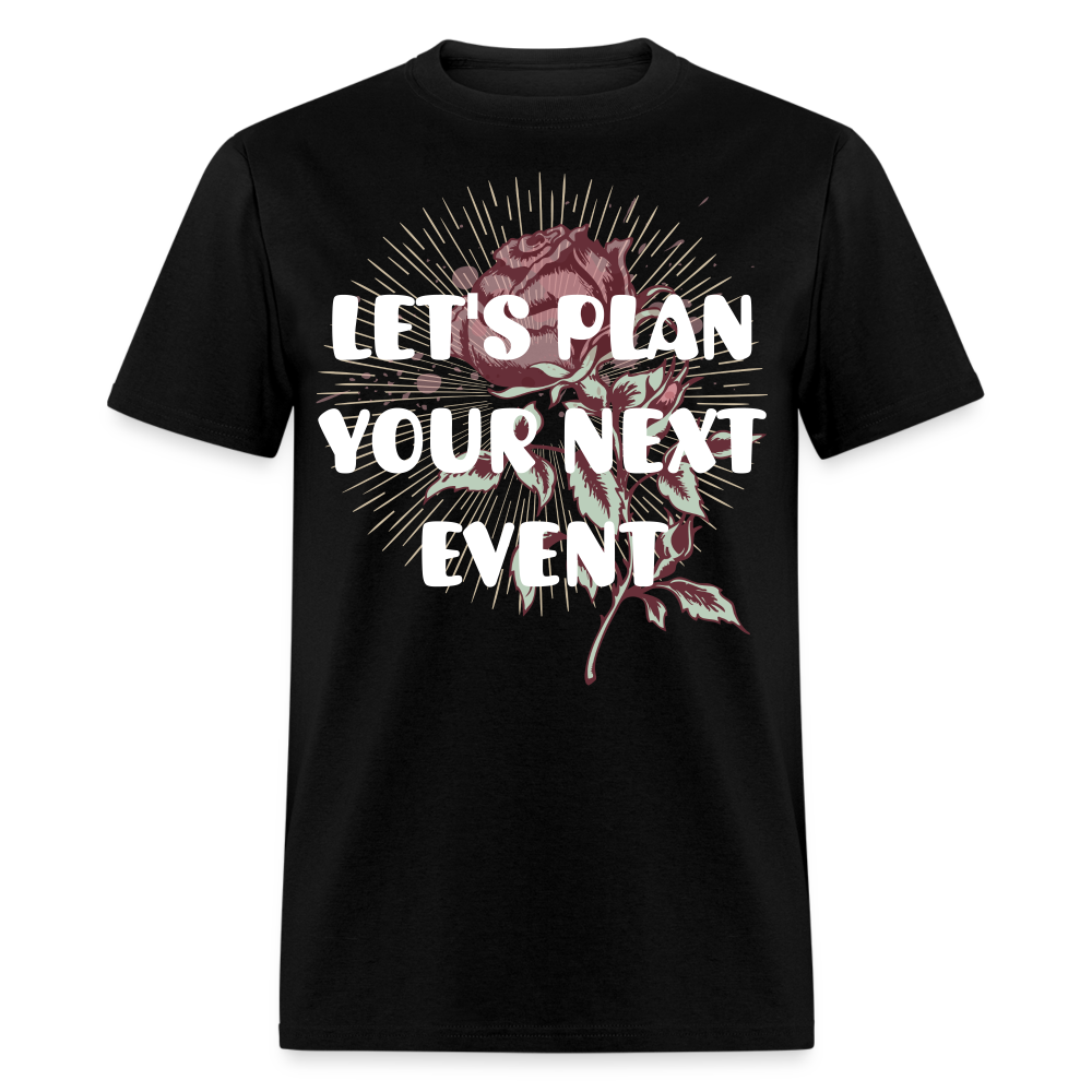 Event Planner 2 Classic T-Shirt - black