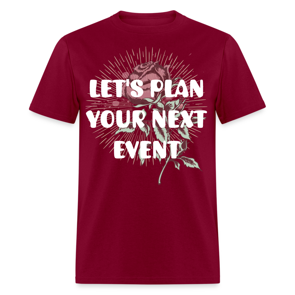 Event Planner 2 Classic T-Shirt - burgundy