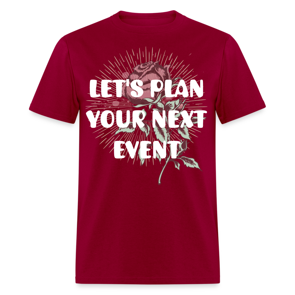 Event Planner 2 Classic T-Shirt - dark red