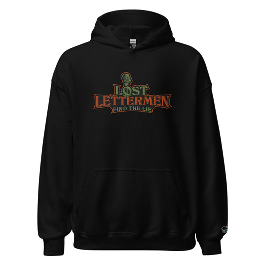 Lost Lettermen Gildan Embroidered  Hoodie by Teammate Apparel