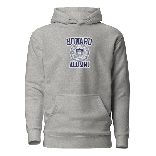 Howard Alumni Embroidery Hoodie by Teammate Apparel